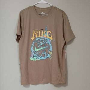 Nike Brown Graphic Men's Tee